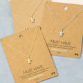 Gold Dipped Cz Turtle Pendant Necklace
