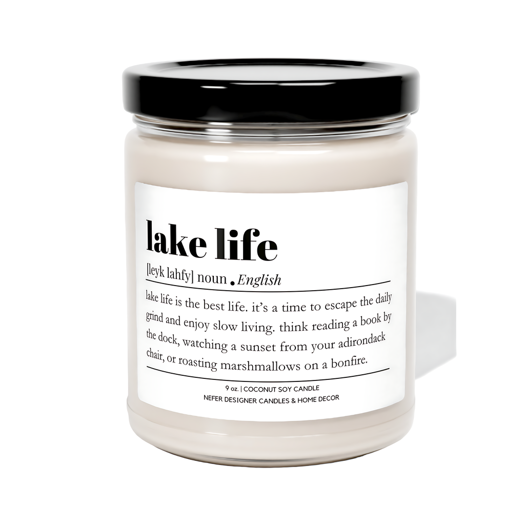 Lake Life Soy Candle | Lake Themed Home Decor