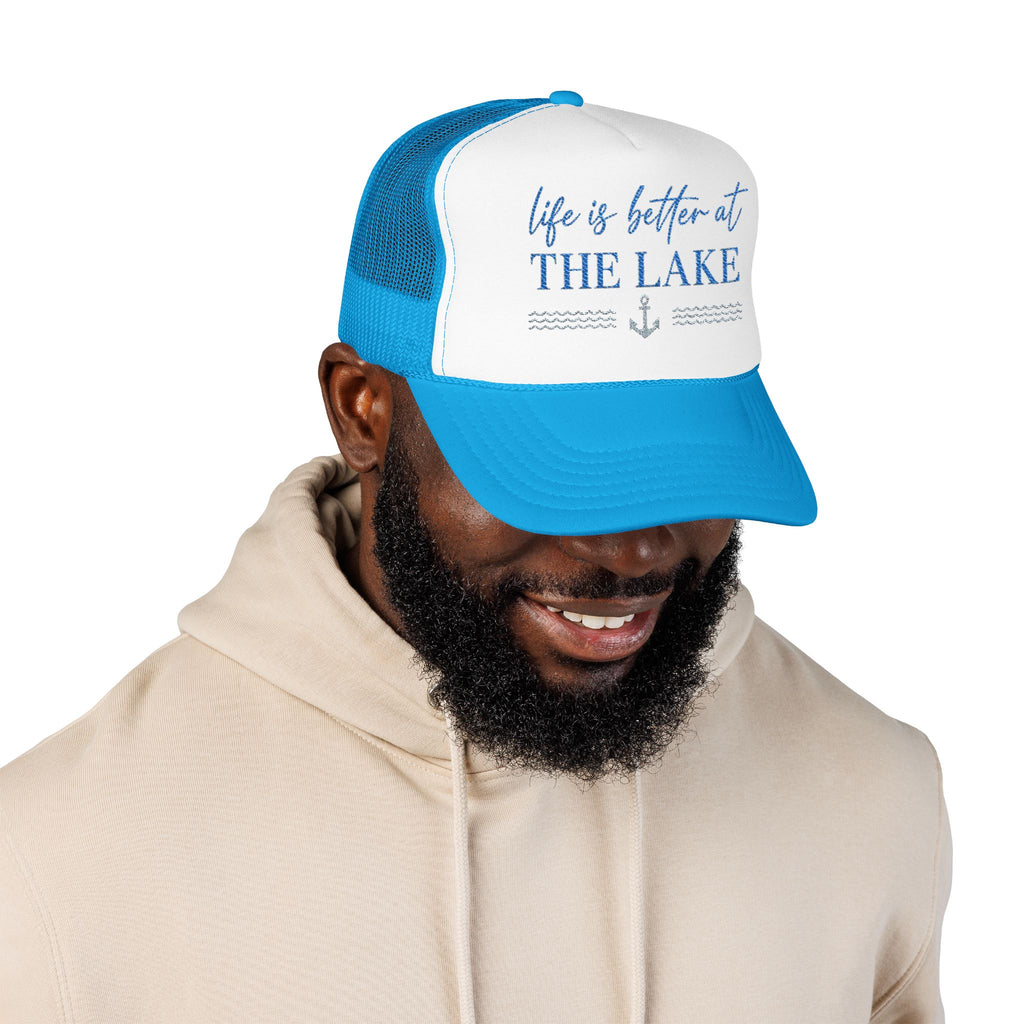 Life Is Better at the Lake Trucker Hat