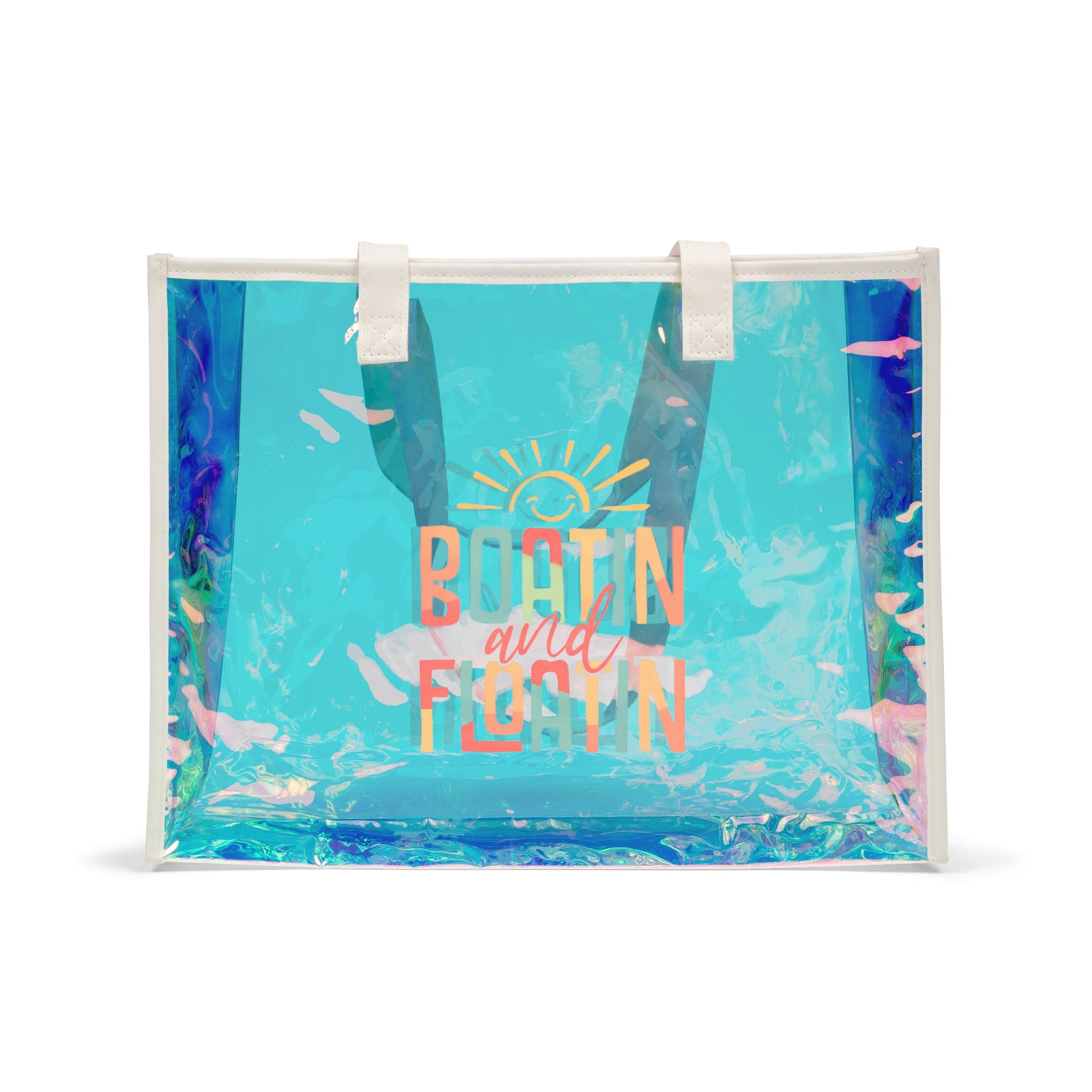 Floatin Holographic Sunshine Beach Tote