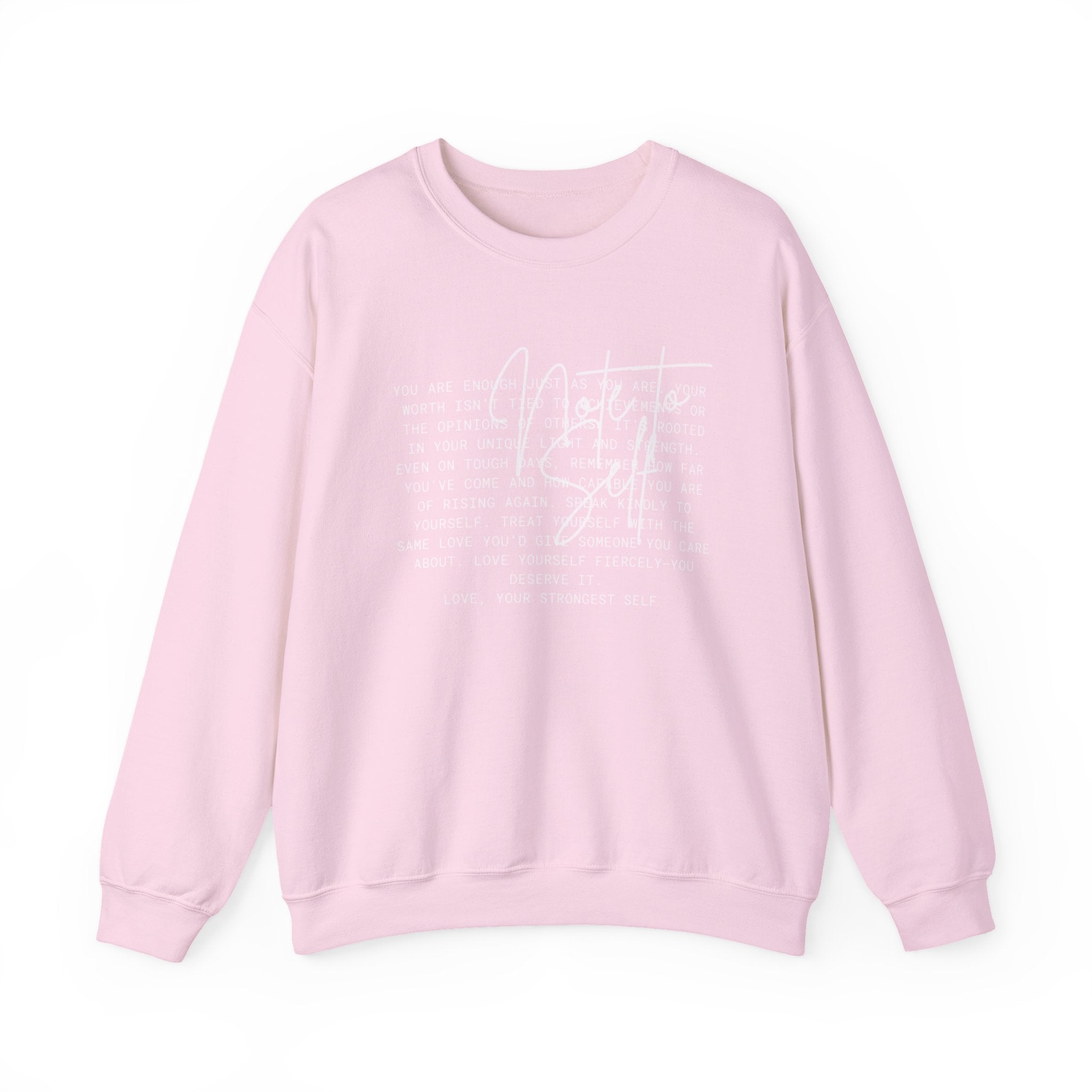 Note to Self Crewneck Sweatshirt