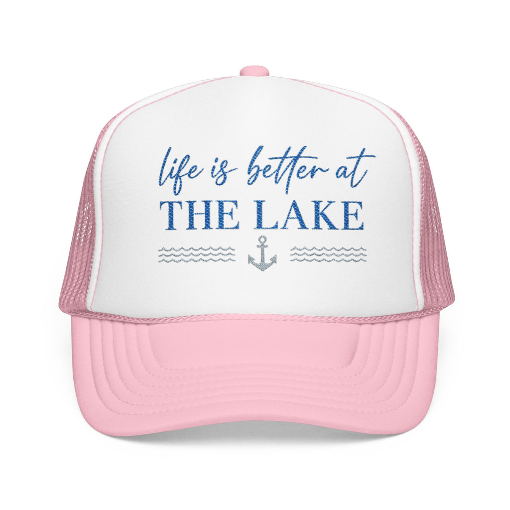 Life Is Better at the Lake Trucker Hat