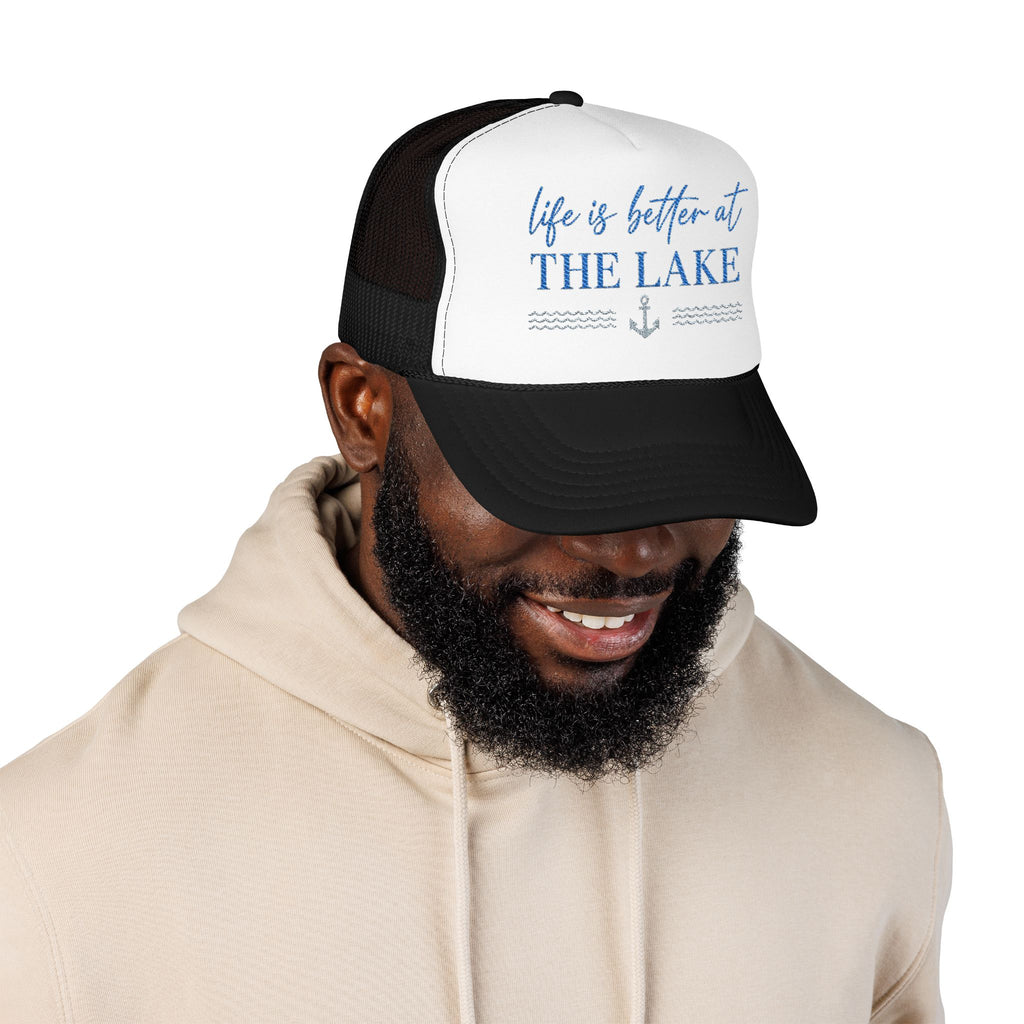 Life Is Better at the Lake Trucker Hat