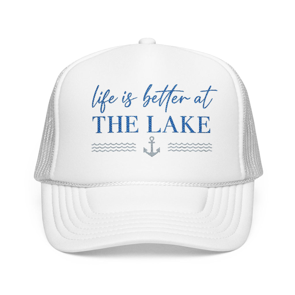 Life Is Better at the Lake Trucker Hat