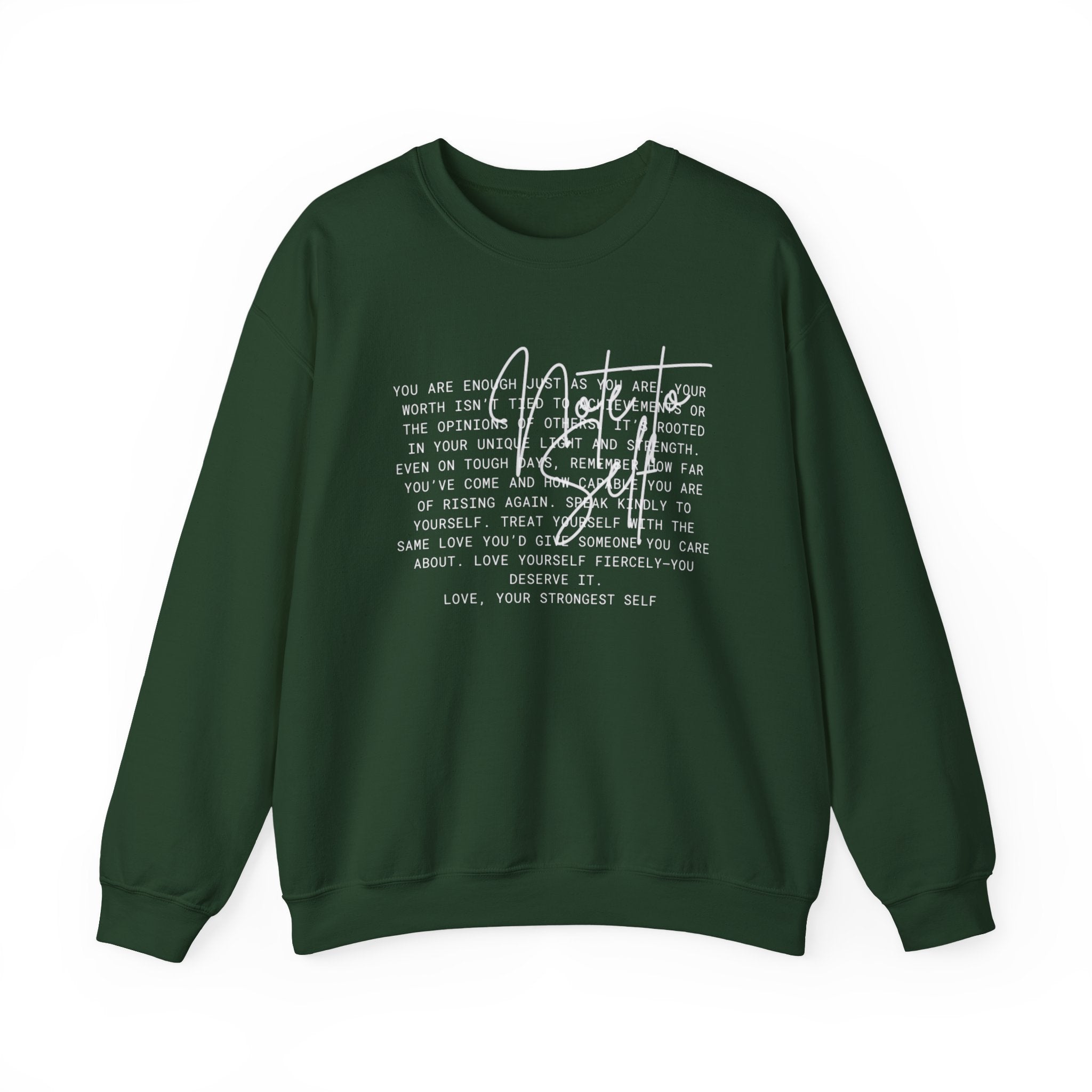 Note to Self Crewneck Sweatshirt