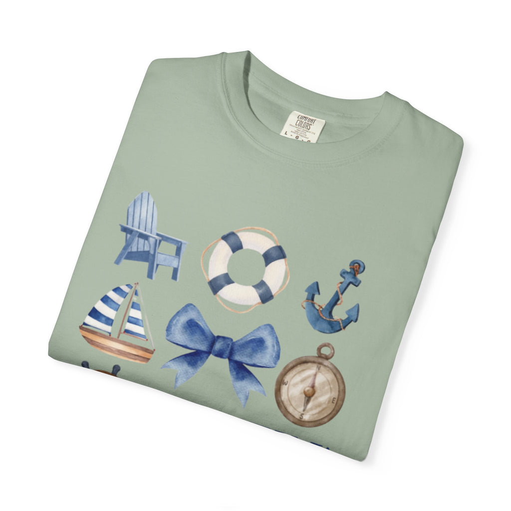 Boatin' Nautical Icons T-Shirt
