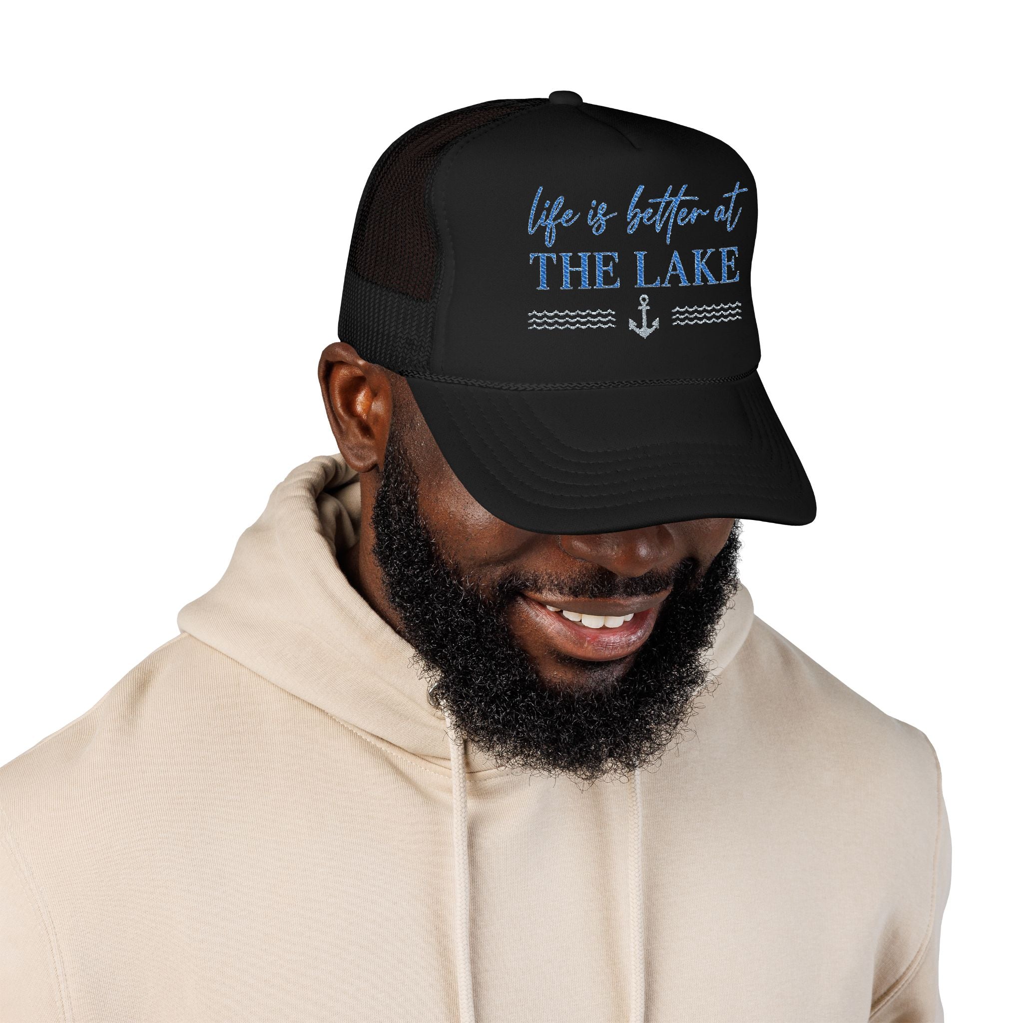 Life Is Better at the Lake Trucker Hat