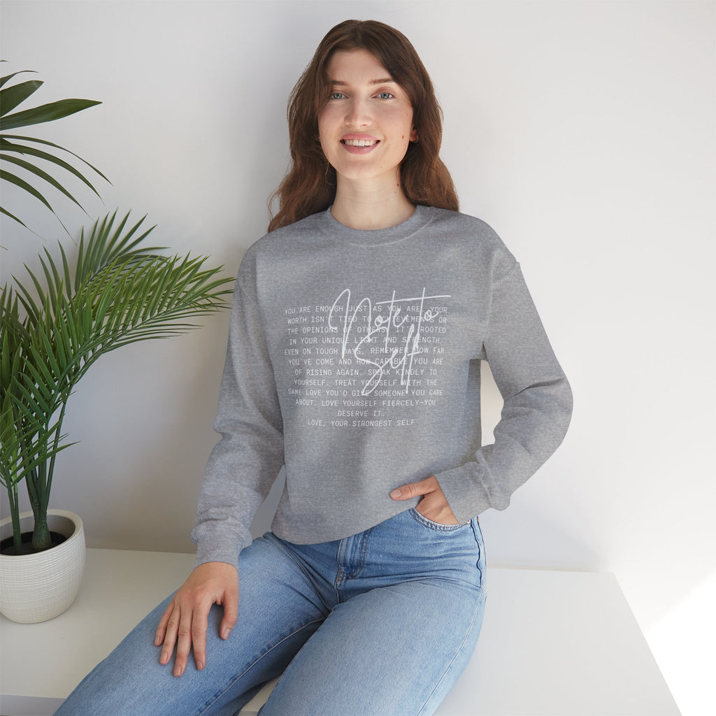 Note to Self Crewneck Sweatshirt