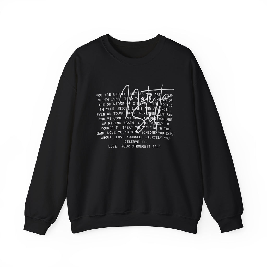 Note to Self Crewneck Sweatshirt