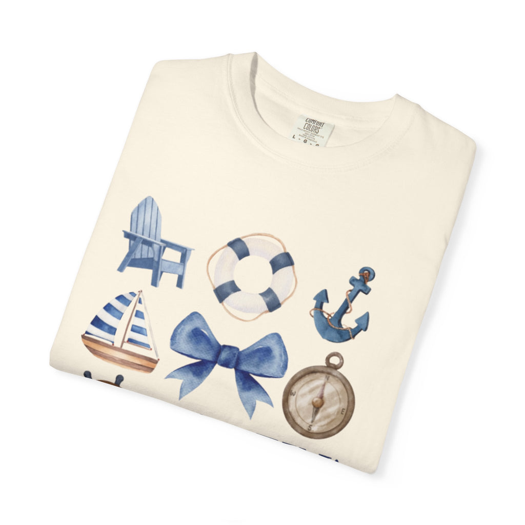 Boatin' Nautical Icons T-Shirt