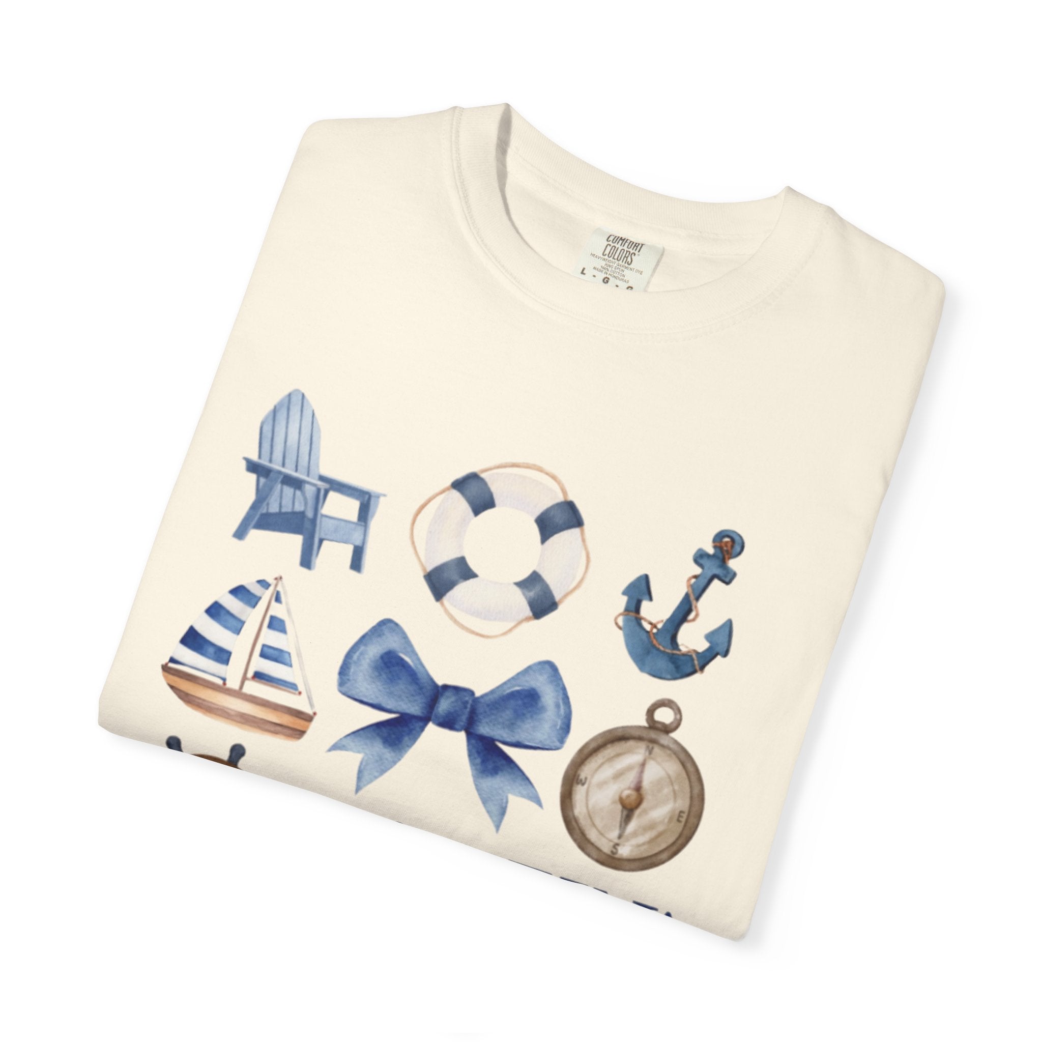 Boatin' Nautical Icons T-Shirt