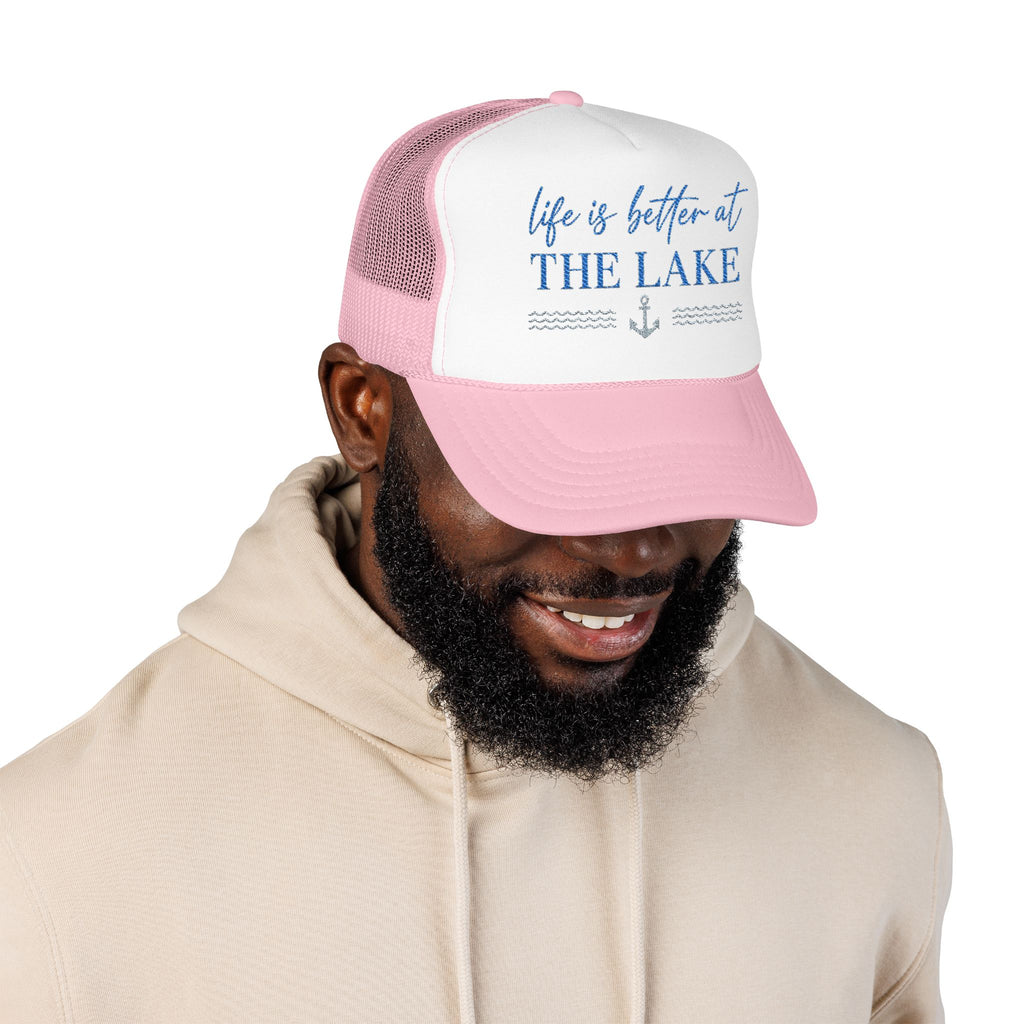 Life Is Better at the Lake Trucker Hat