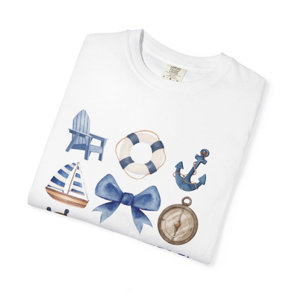 Boatin' Nautical Icons T-Shirt