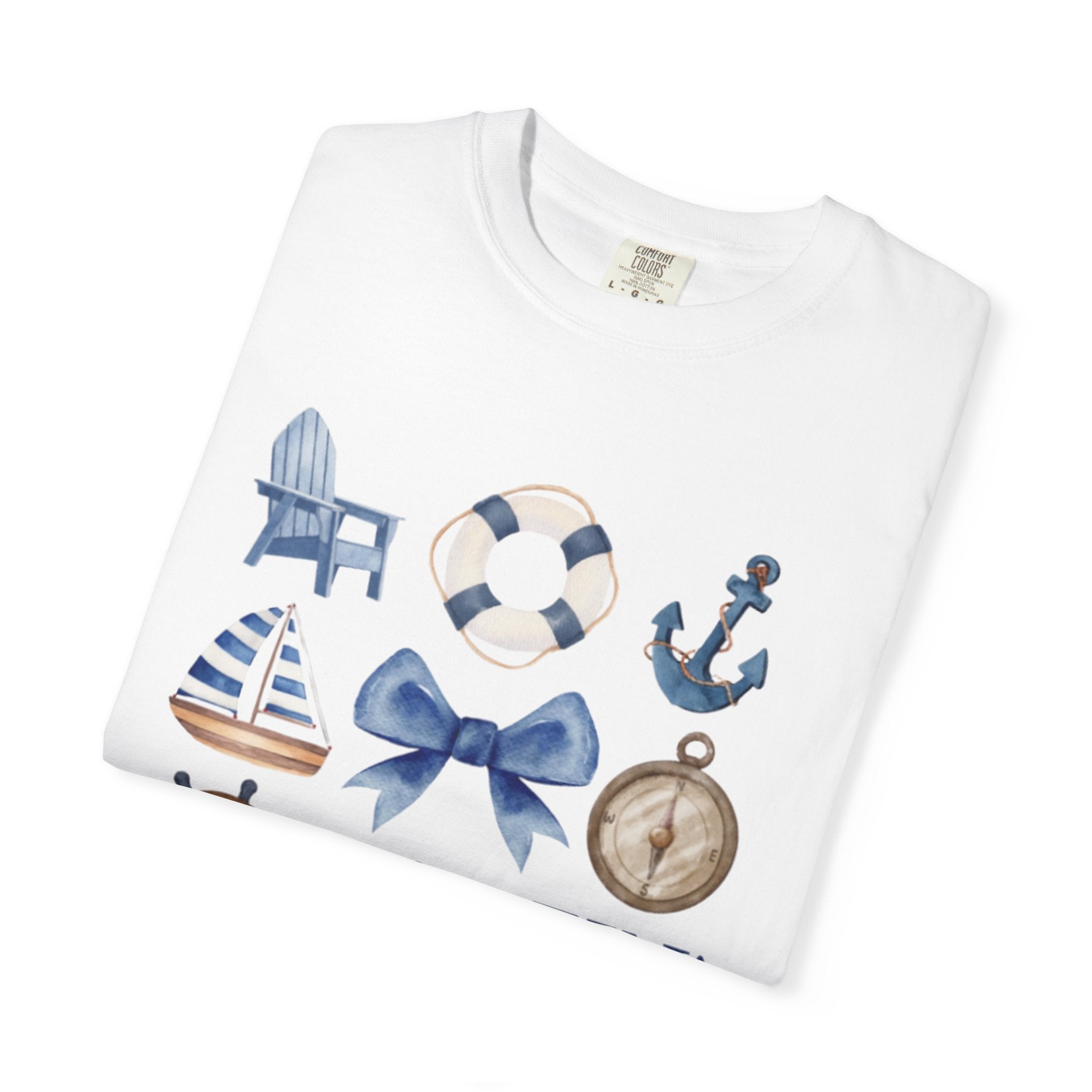 Boatin' Nautical Icons T-Shirt