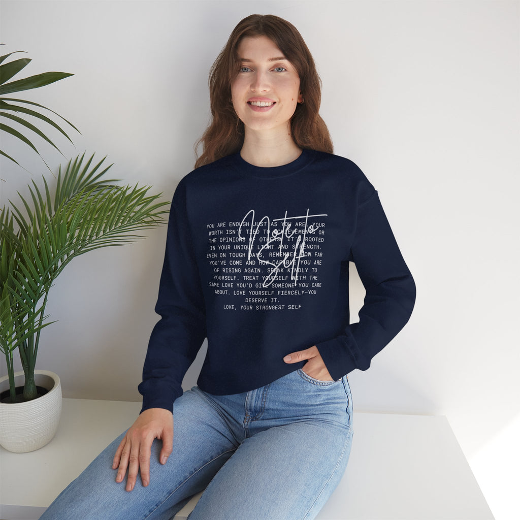 Note to Self Crewneck Sweatshirt