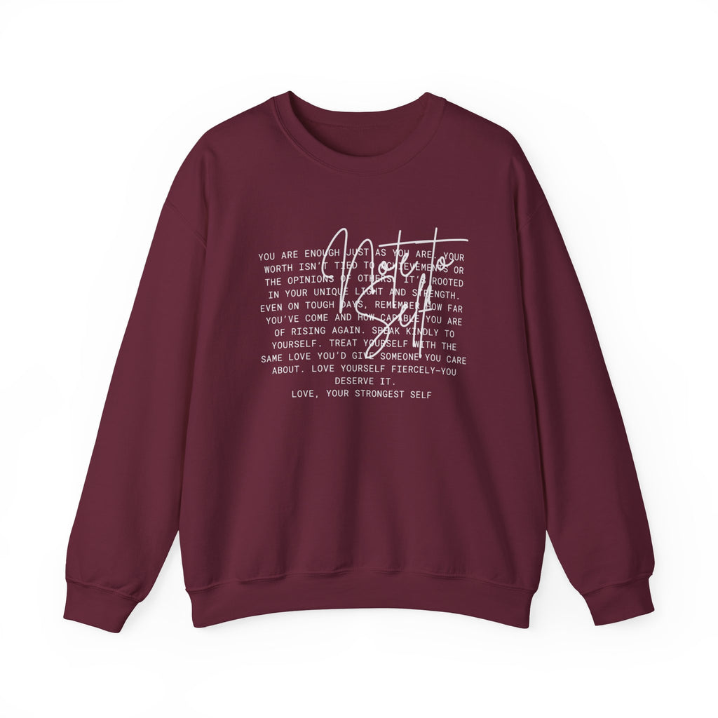 Note to Self Crewneck Sweatshirt