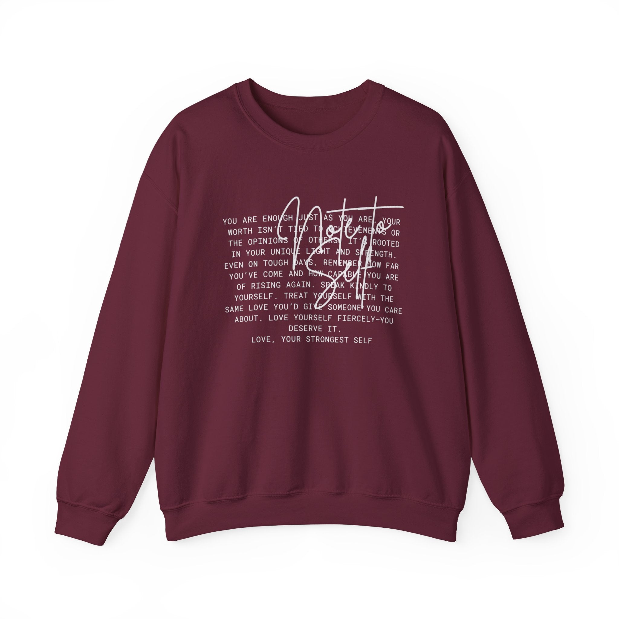 Note to Self Crewneck Sweatshirt