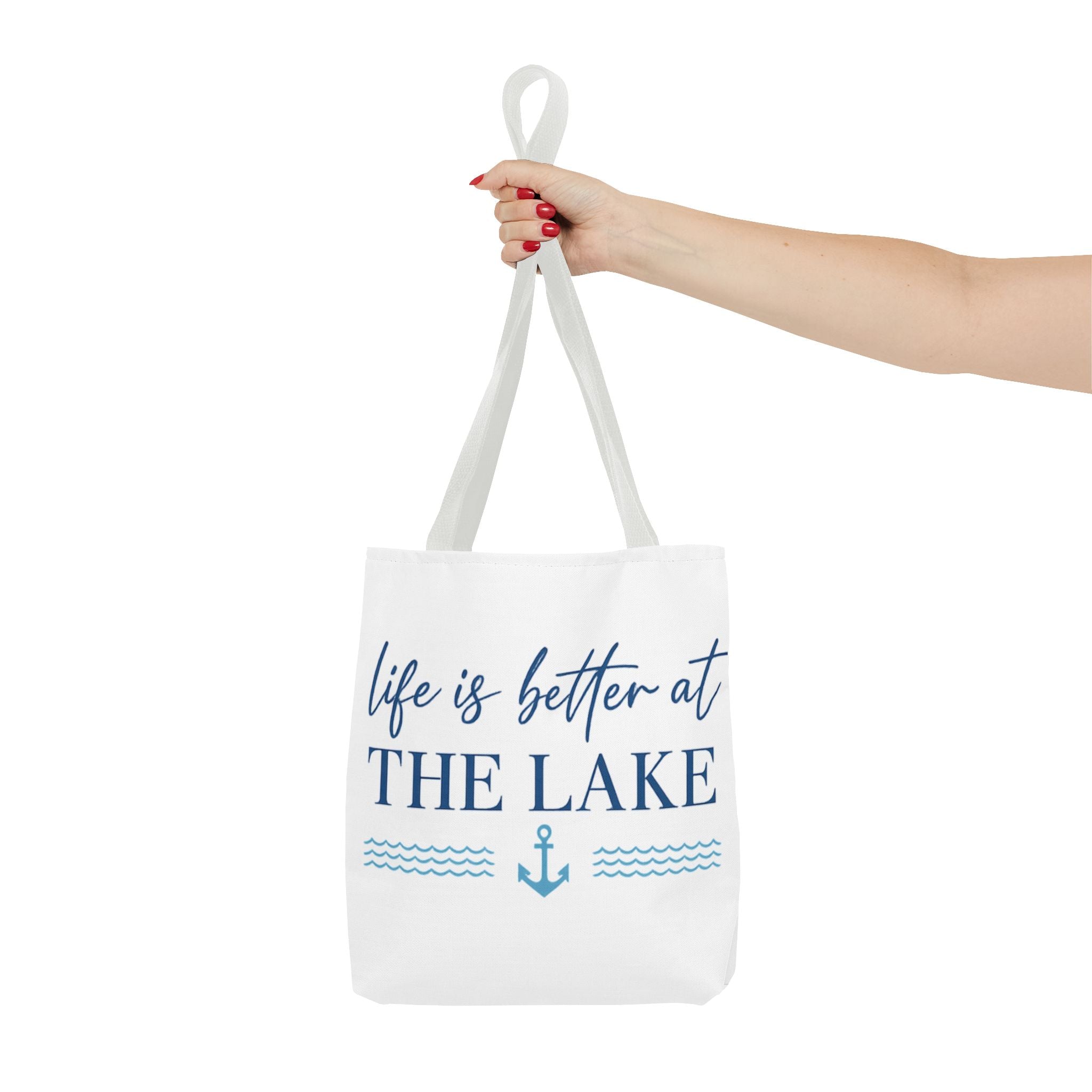 Life Is Better at the Lake SM Tote Bag