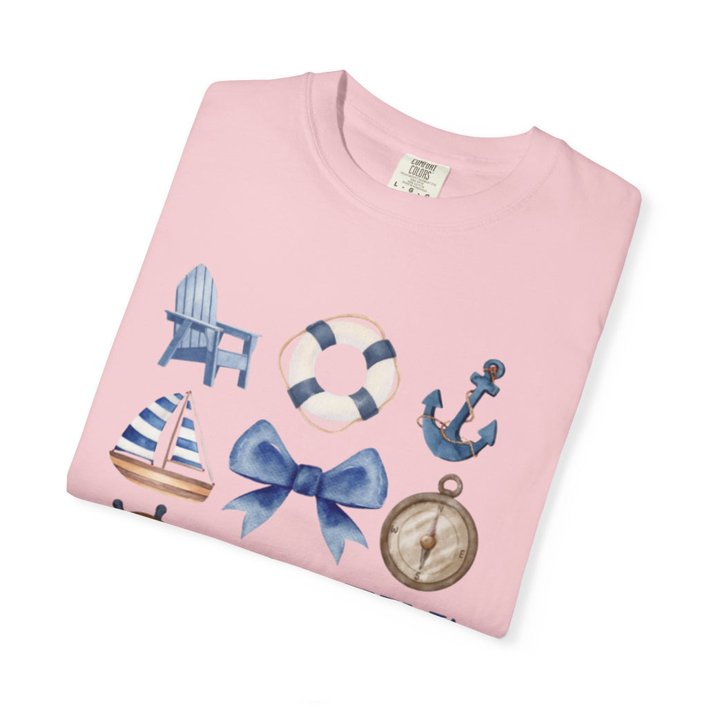 Boatin' Nautical Icons T-Shirt