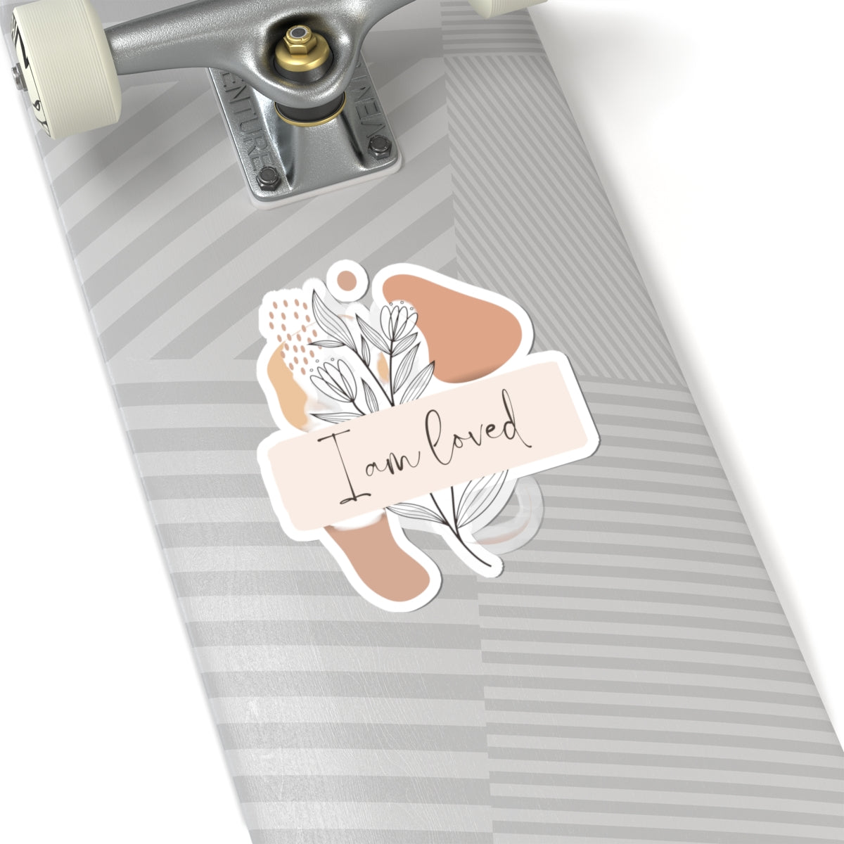 I Am Loved Floral Sticker