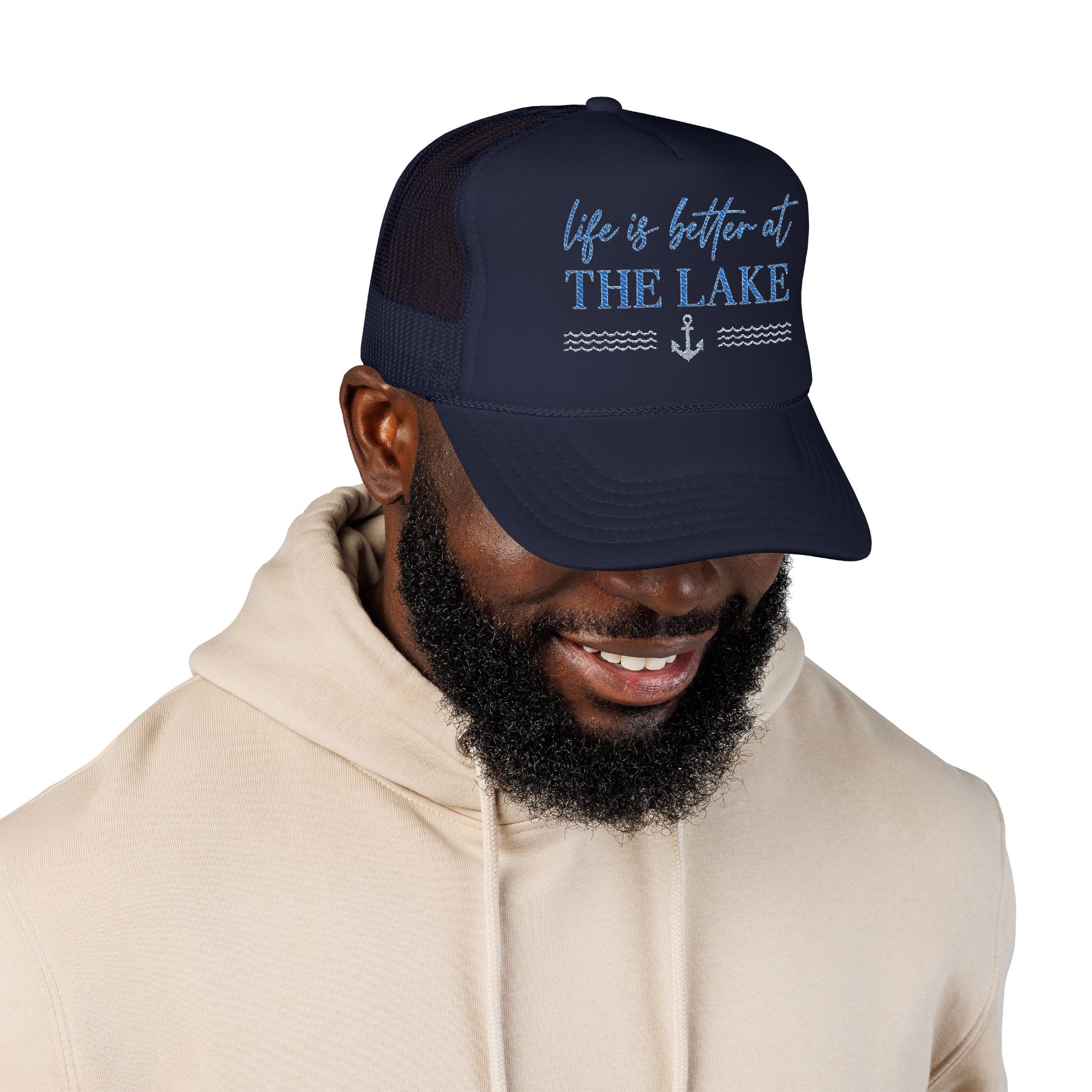 Life Is Better at the Lake Trucker Hat