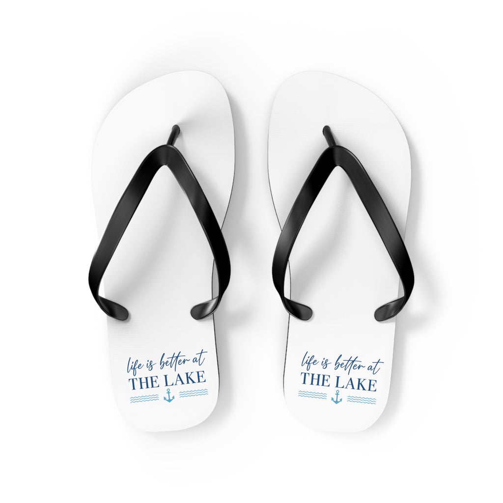 Life Is Better at the Lake Flip Flop