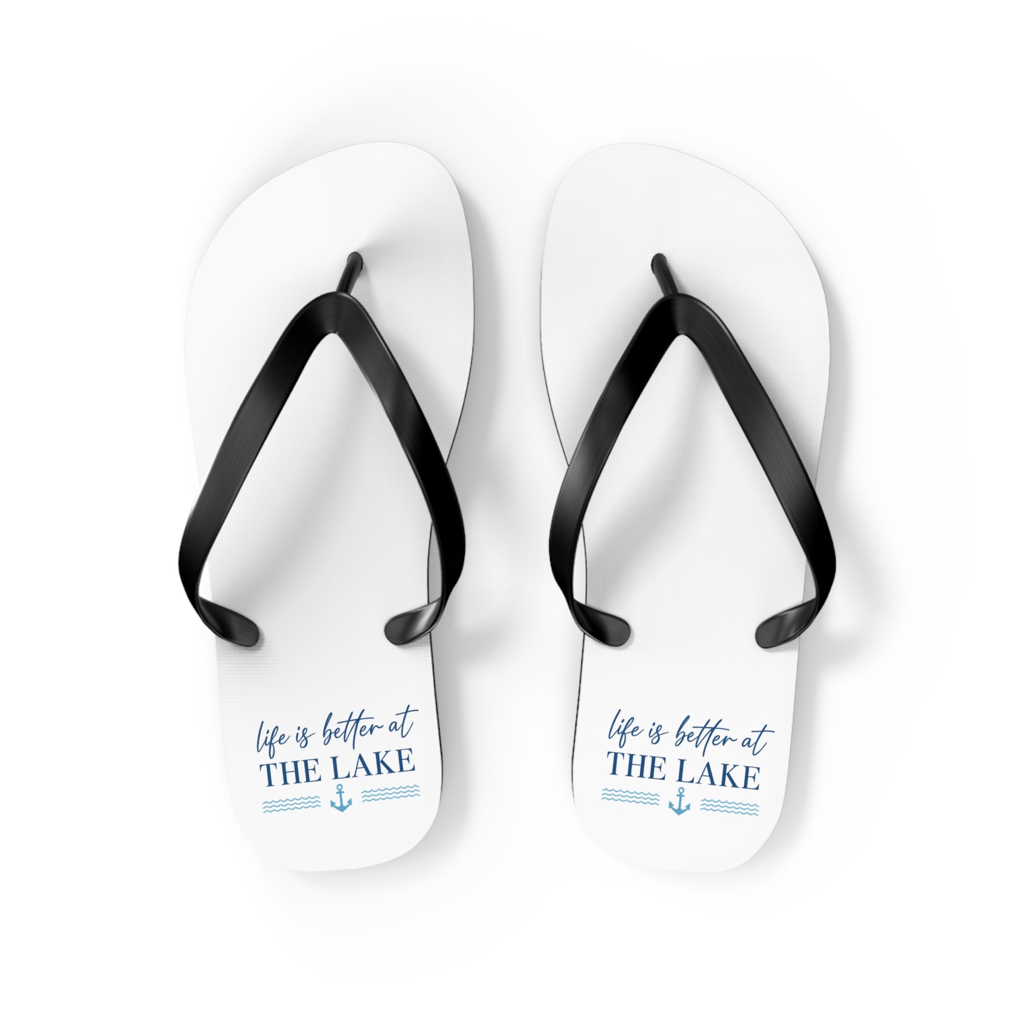 Life Is Better at the Lake Flip Flop