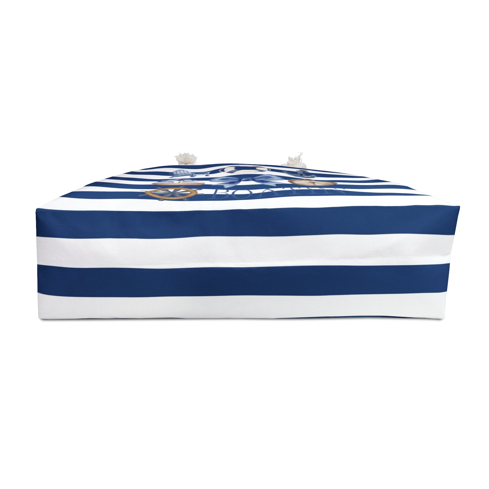 Nautical Striped Weekender Bag