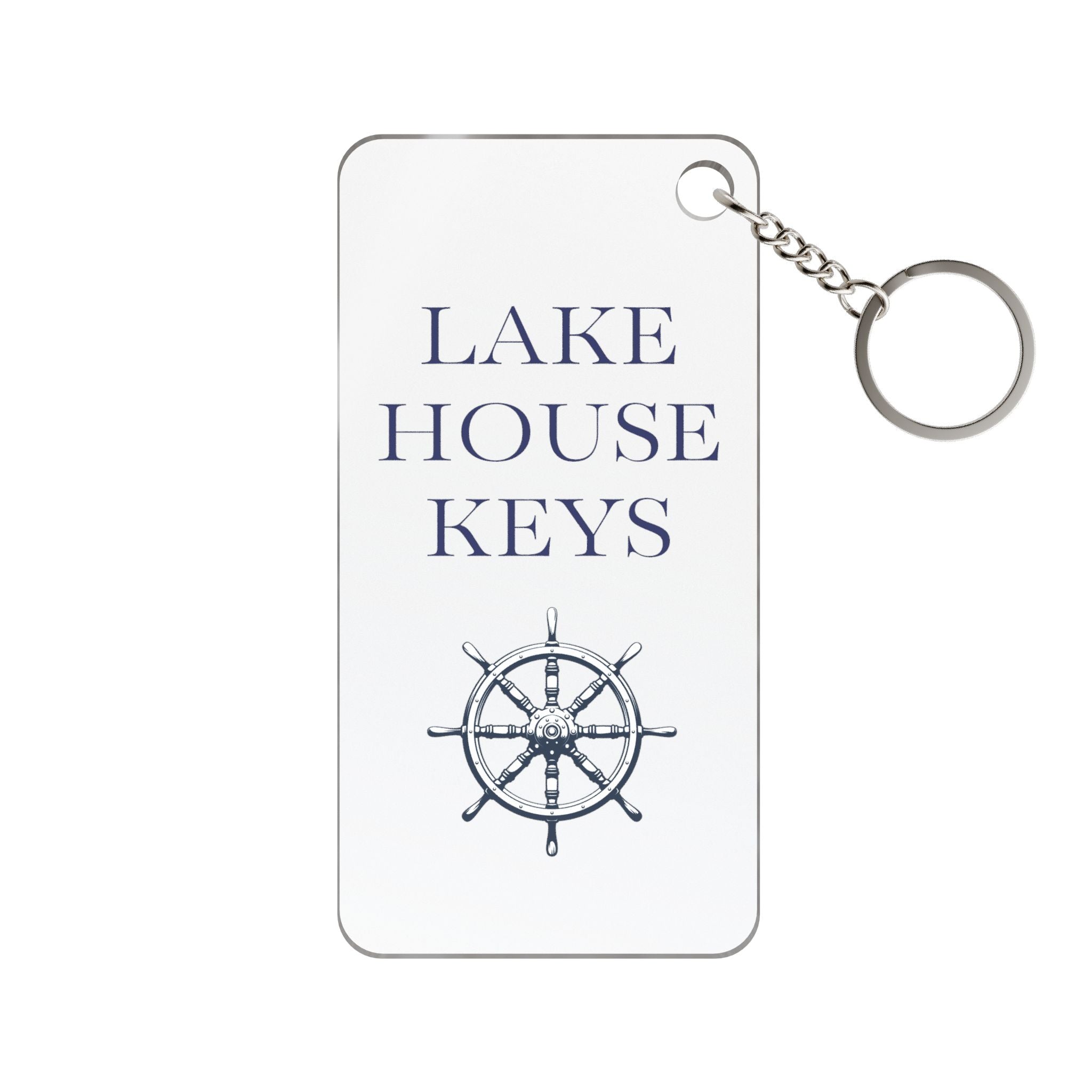 Lake House Oars Keychain