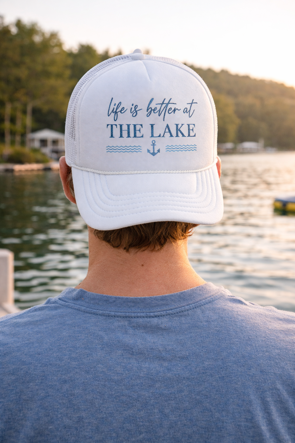 Life Is Better at the Lake Trucker Hat