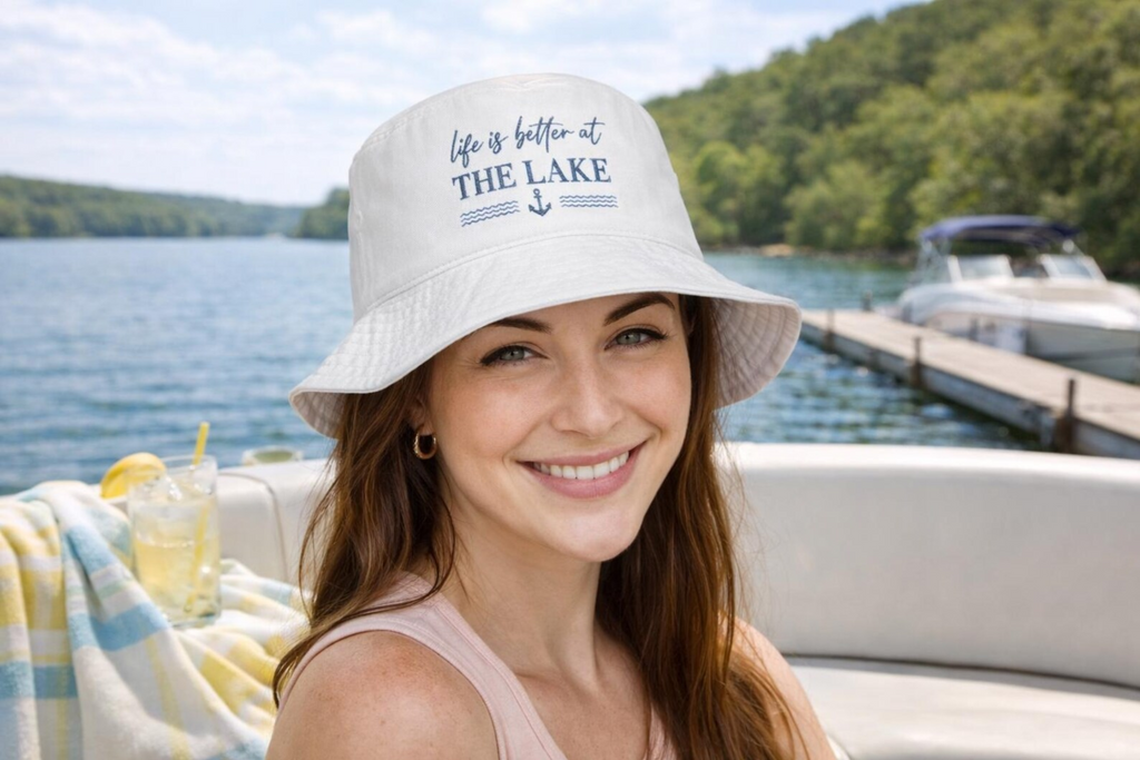 Life Is Better at the Lake Bucket Hat