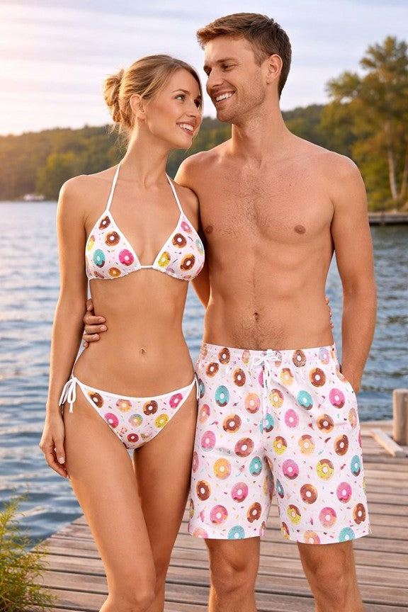 Men's Donut Swim Shorts