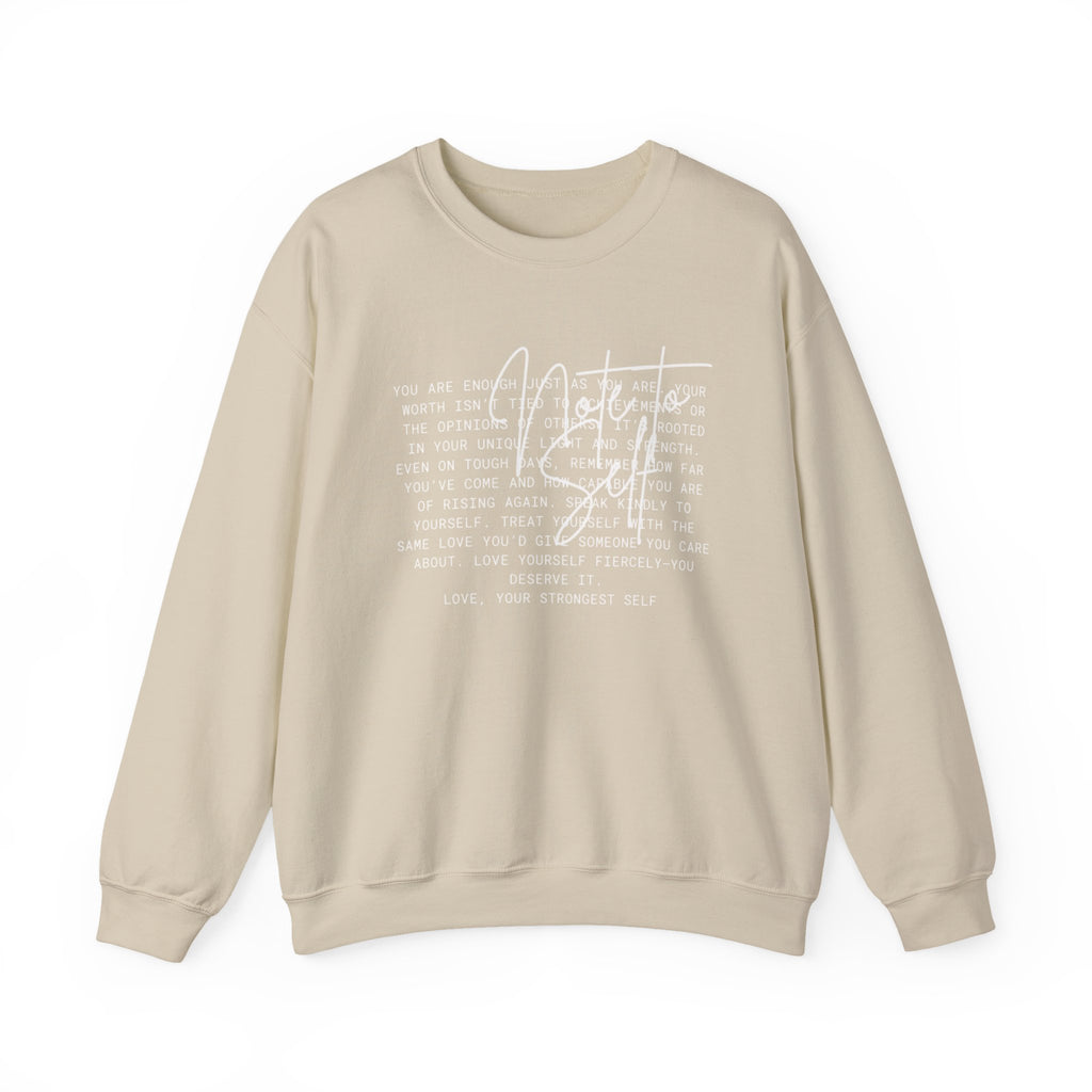 Note to Self Crewneck Sweatshirt