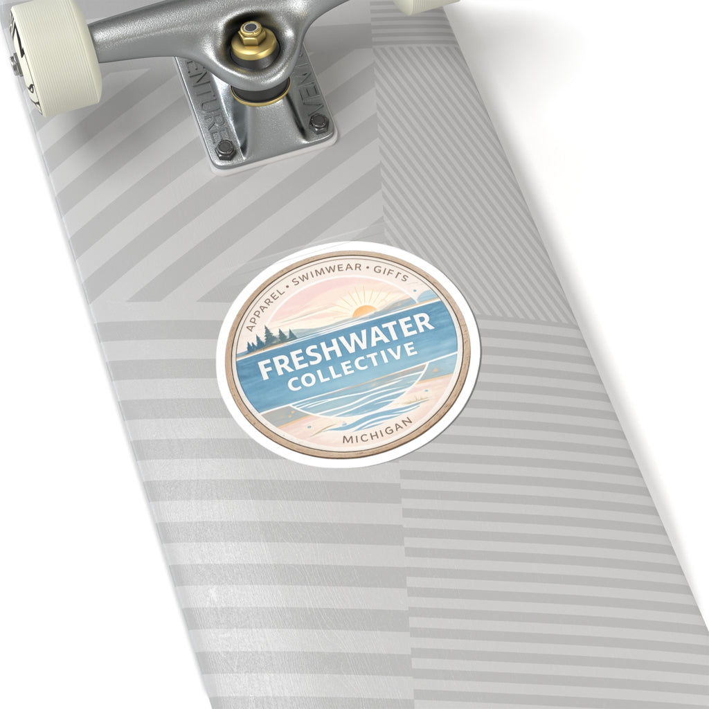 Freshwater Collective Round Sticker