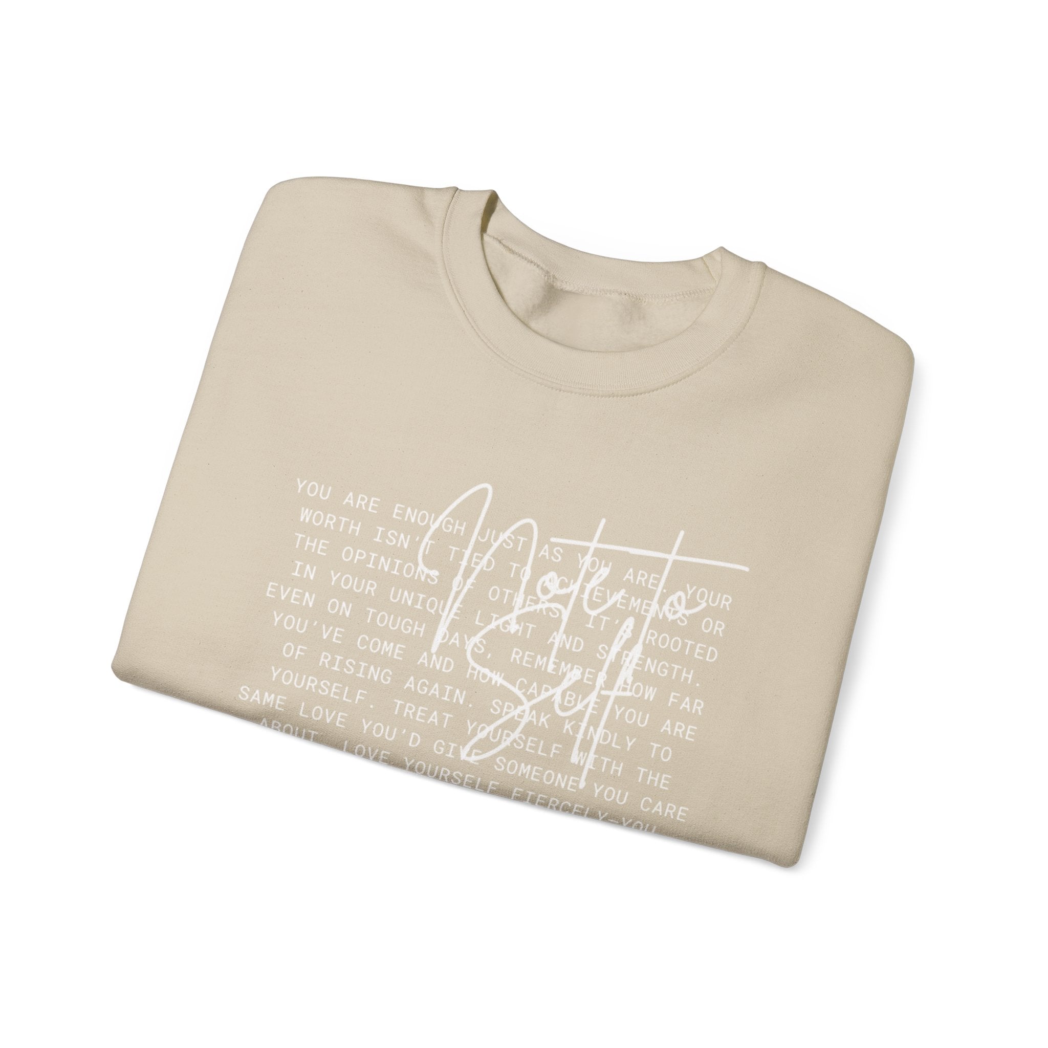 Note to Self Crewneck Sweatshirt