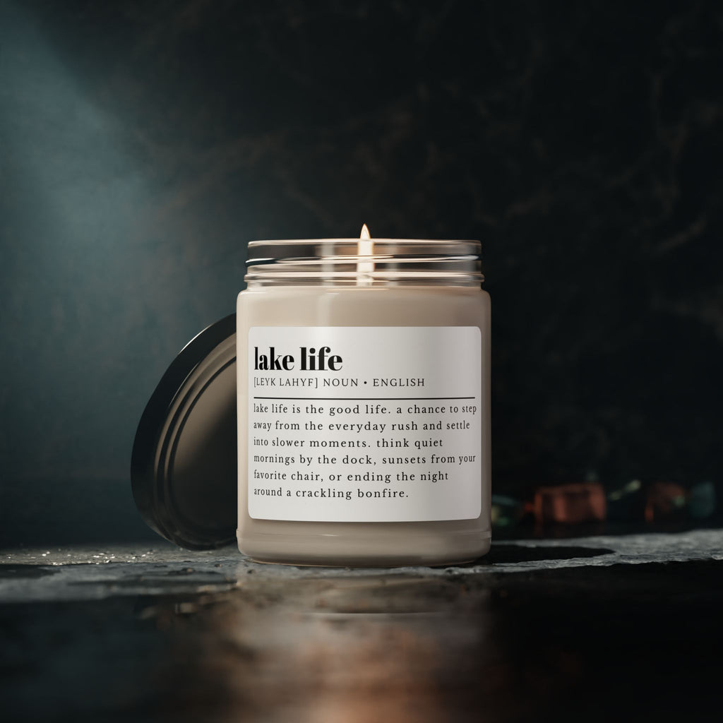 lake life Scented Soy Candle
