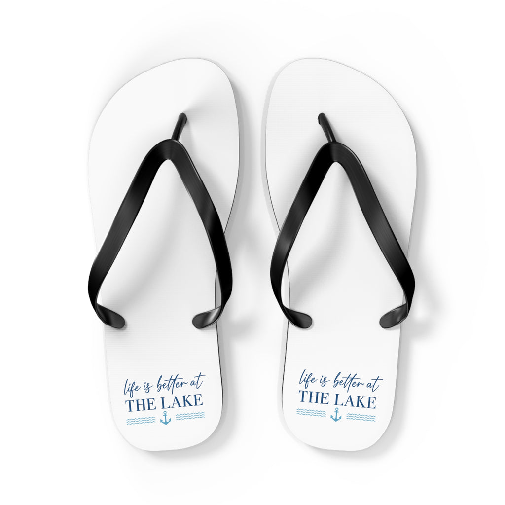 Life Is Better at the Lake Flip Flop