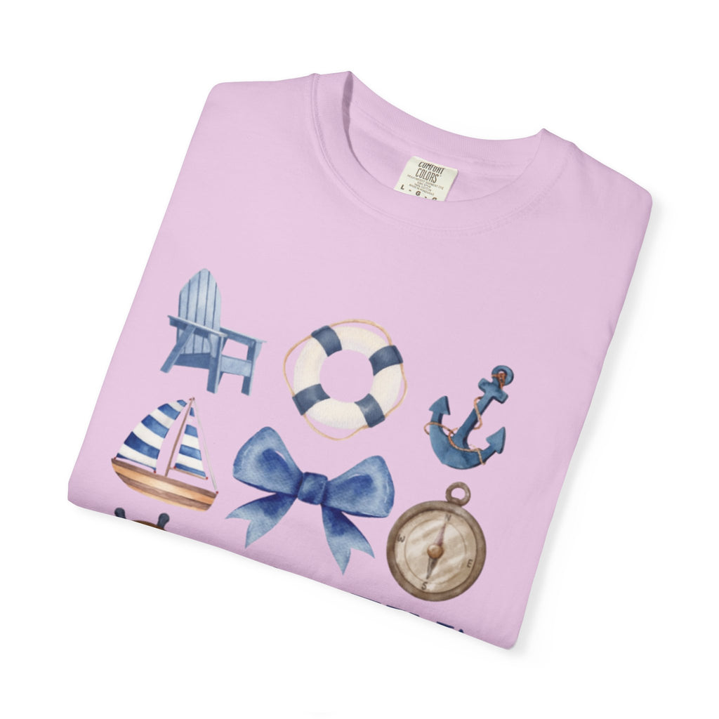 Boatin' Nautical Icons T-Shirt