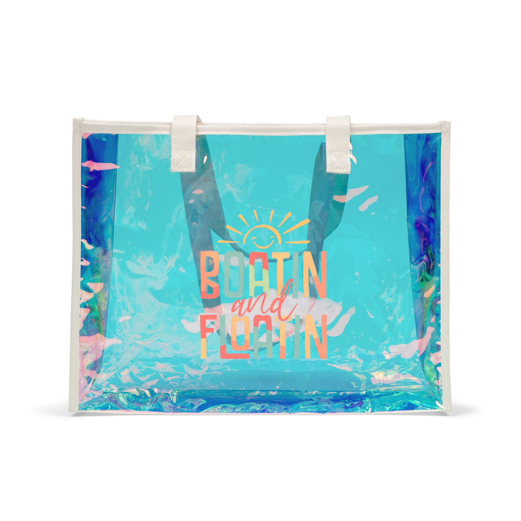 Floatin Holographic Sunshine Beach Tote