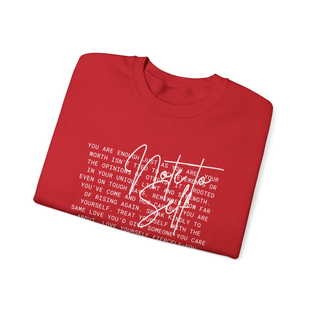 Note to Self Crewneck Sweatshirt