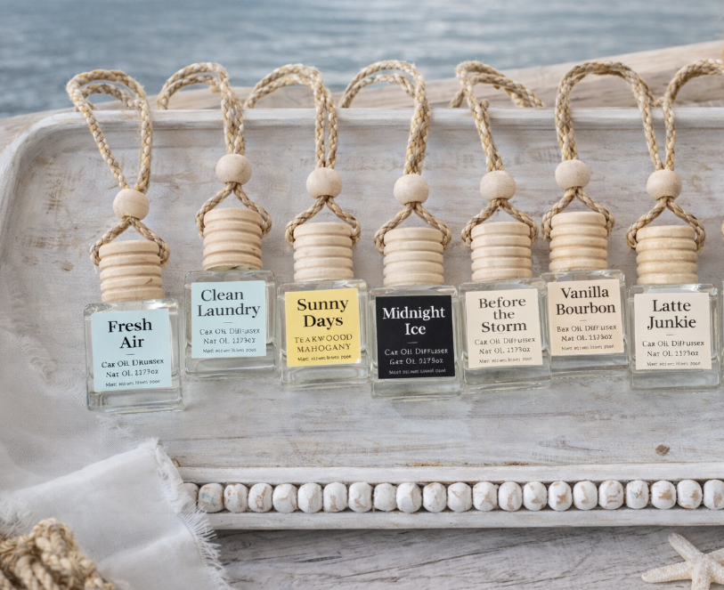 Hanging Car Diffusers | Multiple Scents