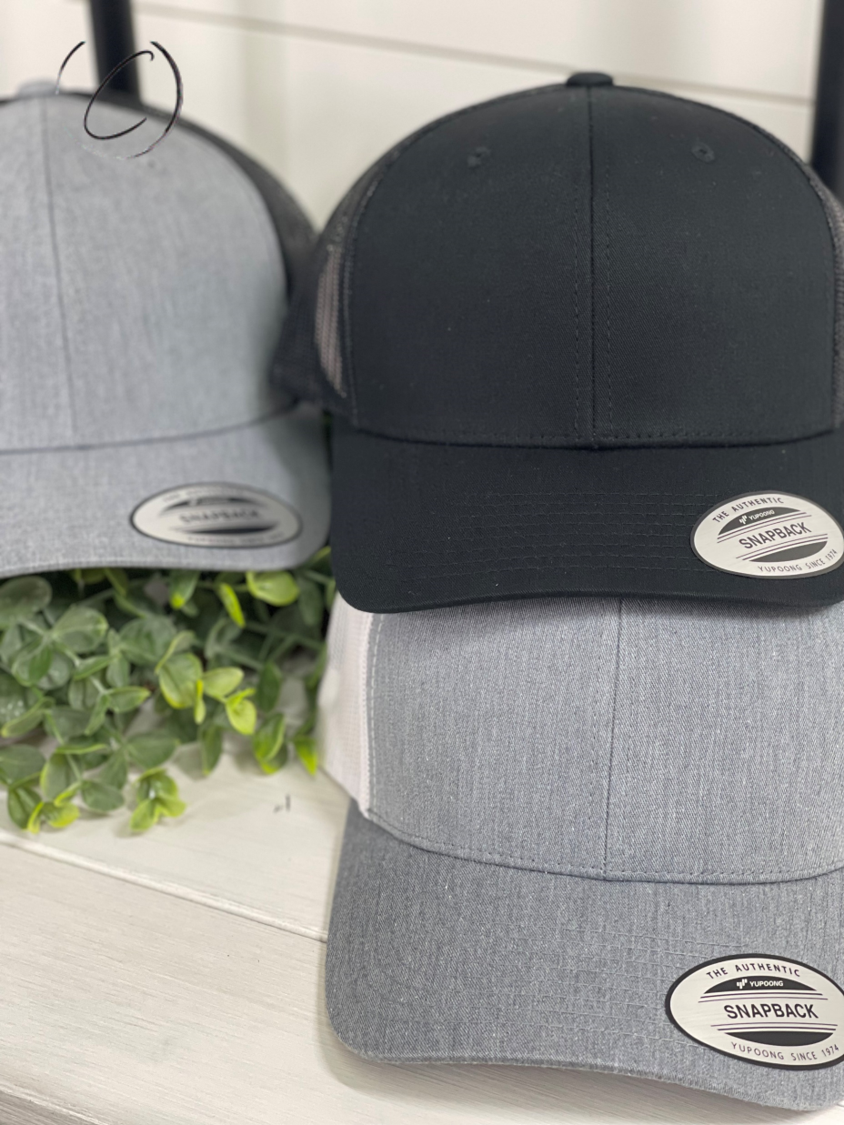 -PRE ORDER - "My Boat Doesn't Run On Thanks" Snapback Hat - SHIPS LATE MARCH/EARLY APRIL -