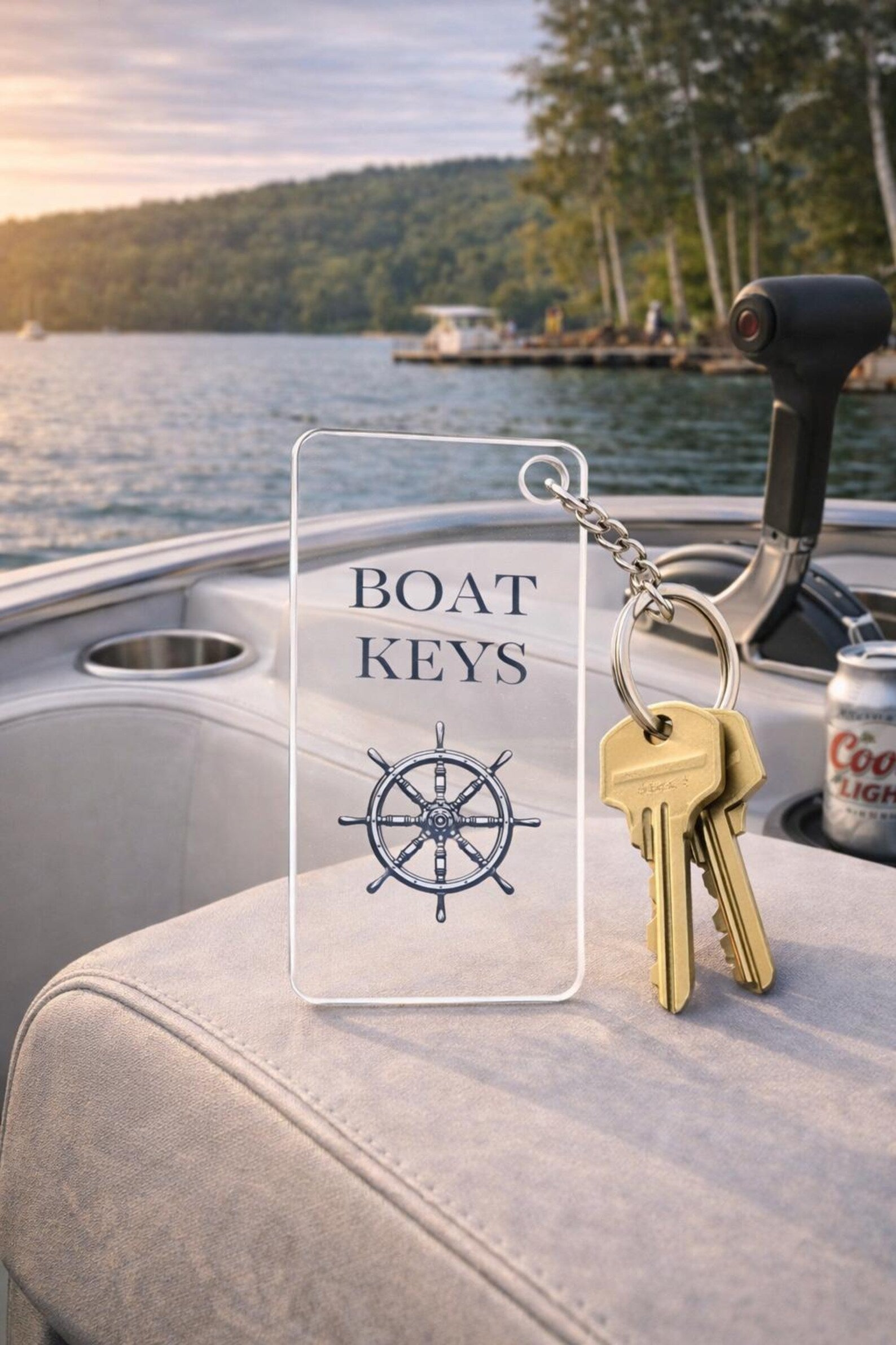 Boat Keys Keychain